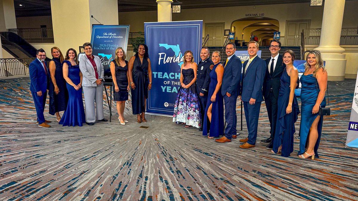 A Top Five finalist in the State of Florida, we are so proud of Brandy Nicole Anderson, a Civics Teacher at Indian Trails Middle School. Our Florida Teacher of the Year finalist has a profound impact on each and every student. Thanks for moving your students, #FlaglerForward!