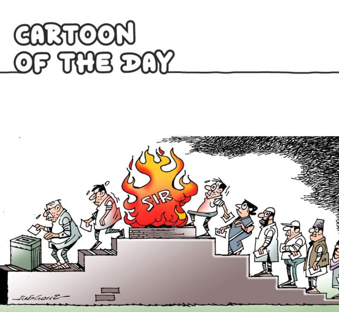 <a href="/RahulGandhi/">Rahul Gandhi</a> EC HAS BECOME THE FRAUDULENT 
BODY OF BJP TO STEAL MANDATES 
AFTER MANDATES ❗
&amp;
'SIR' EXERCISE IS A BIG FRAUD  ❗

#savedemocracy