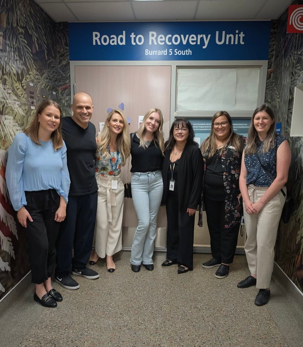 ClaireRattee's tweet image. Had the opportunity to tour the Road to Recovery initiative at St. Paul’s Hospital today — a model that’s making important strides in how we approach addiction care in B.C.
A big thank you to the dedicated staff at St. Paul’s and the BC Centre on Substance Use for the warm…
