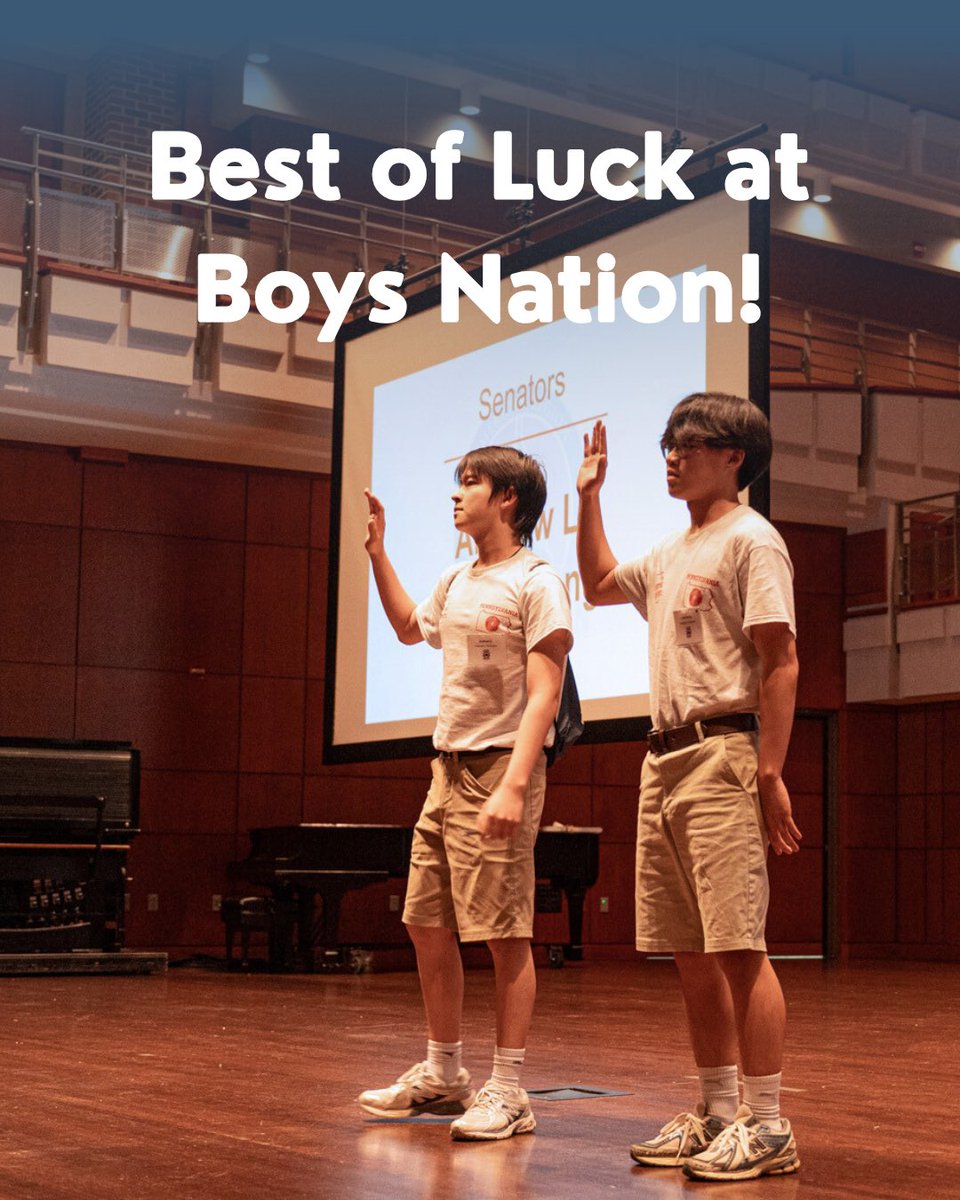 Best of luck to Andrew Li and Luke Zhong as they take on Boys Nation this week in Washington DC. All of us at Keystone are cheering you on!
