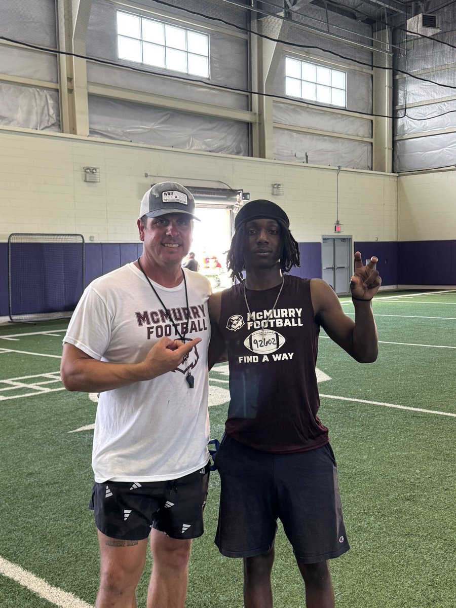 ZayOvr's tweet image. I got some good work in at the @McMURRYFOOTBALL camp today.
Thank all of the coaches for their time!
@CoachKeis @lamCoachWash
@CoachNealMcM @SK_Athletic
@Football_Steele @Coach_Wiz9191