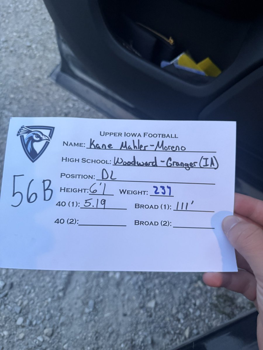 Great Camp today at Upper Iowa
Thanks for having me out <a href="/CoachParling/">Heath Parling</a> <a href="/CoachRGoode/">Rob Goode</a>