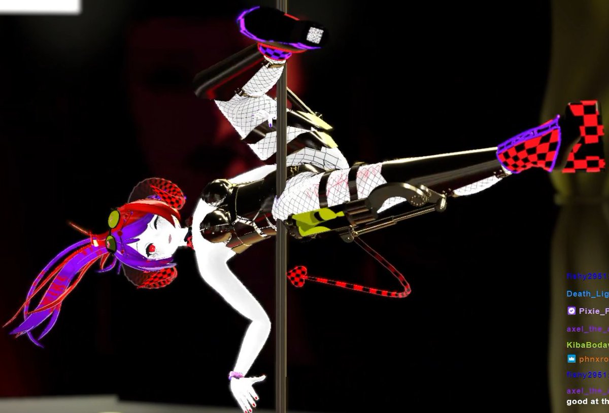 Poledancing Stream tonight in 1-2ish hours (its gonna start when it starts)  

twitch.tv/halfnhalf_madam
