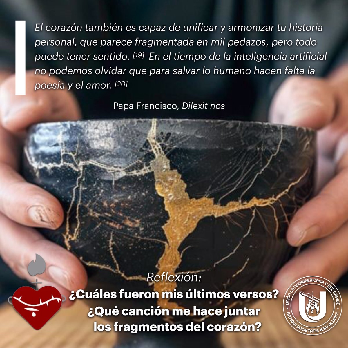 uasialac's tweet photo. Hoy es viernes del Sagrado Corazón. Los viernes también son musicales y románticos. Recordemos esas canciones con que supimos demostrar un amor sincero o aquellas elegías que nos partieron el alma pero que de bellos recuerdos se recompone nuestro corazón. #DilexitNos #uasialac https://t.co/GYqicCe8Pl