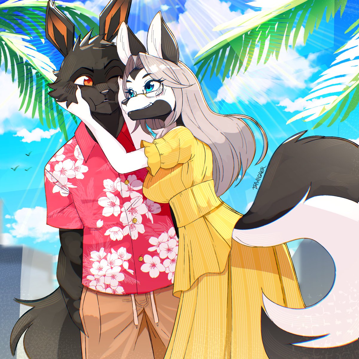 🦊🏖️🐺
