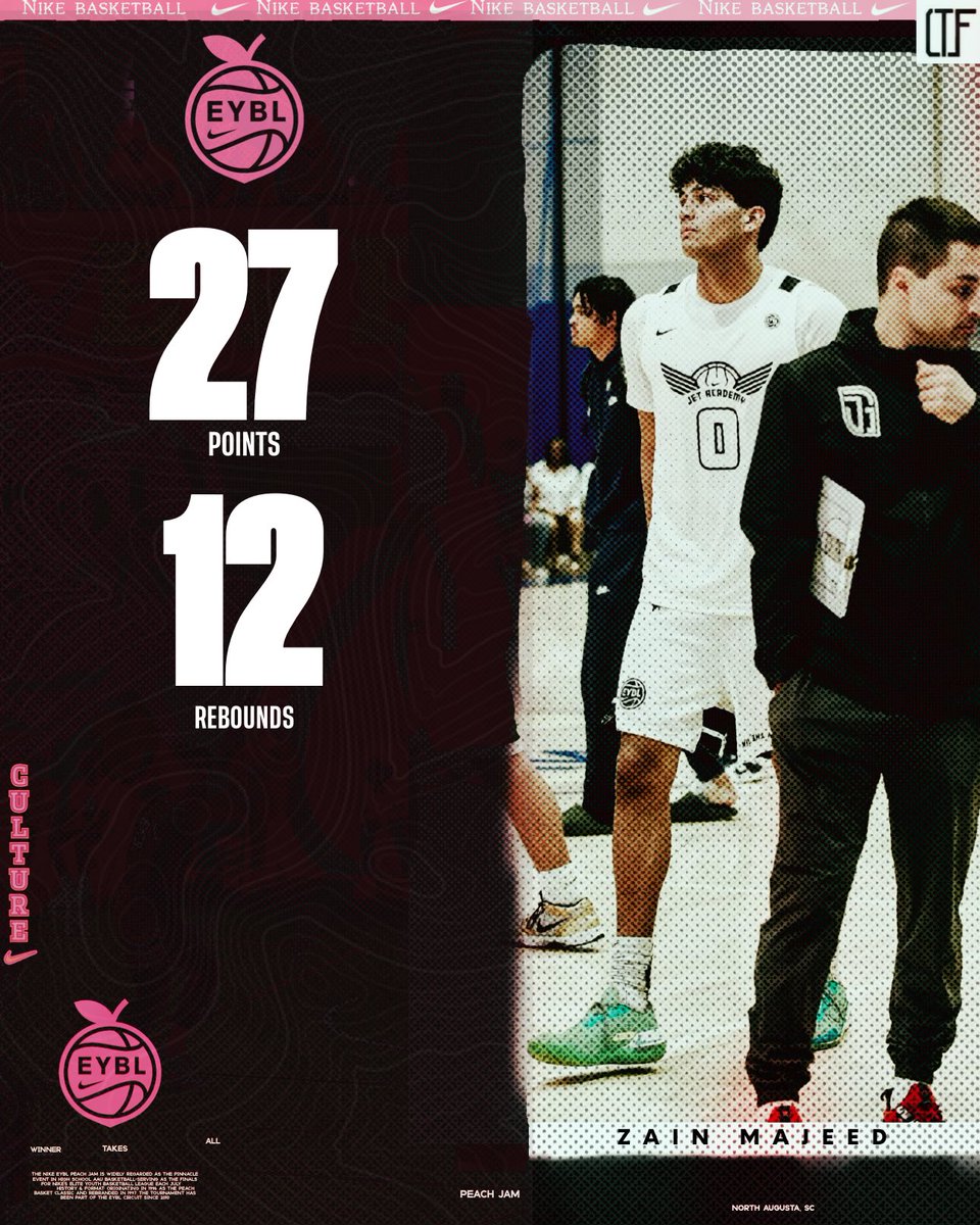 4qhcaden's tweet image. Zain Majeed (2027 | Jet Academy) went off for 27 PTS and 12 REB — a complete performance that showed his high-end two-way potential.
Smooth scoring, relentless rebounding, and size — Zain is quietly emerging as one of the most polished wings in the class.