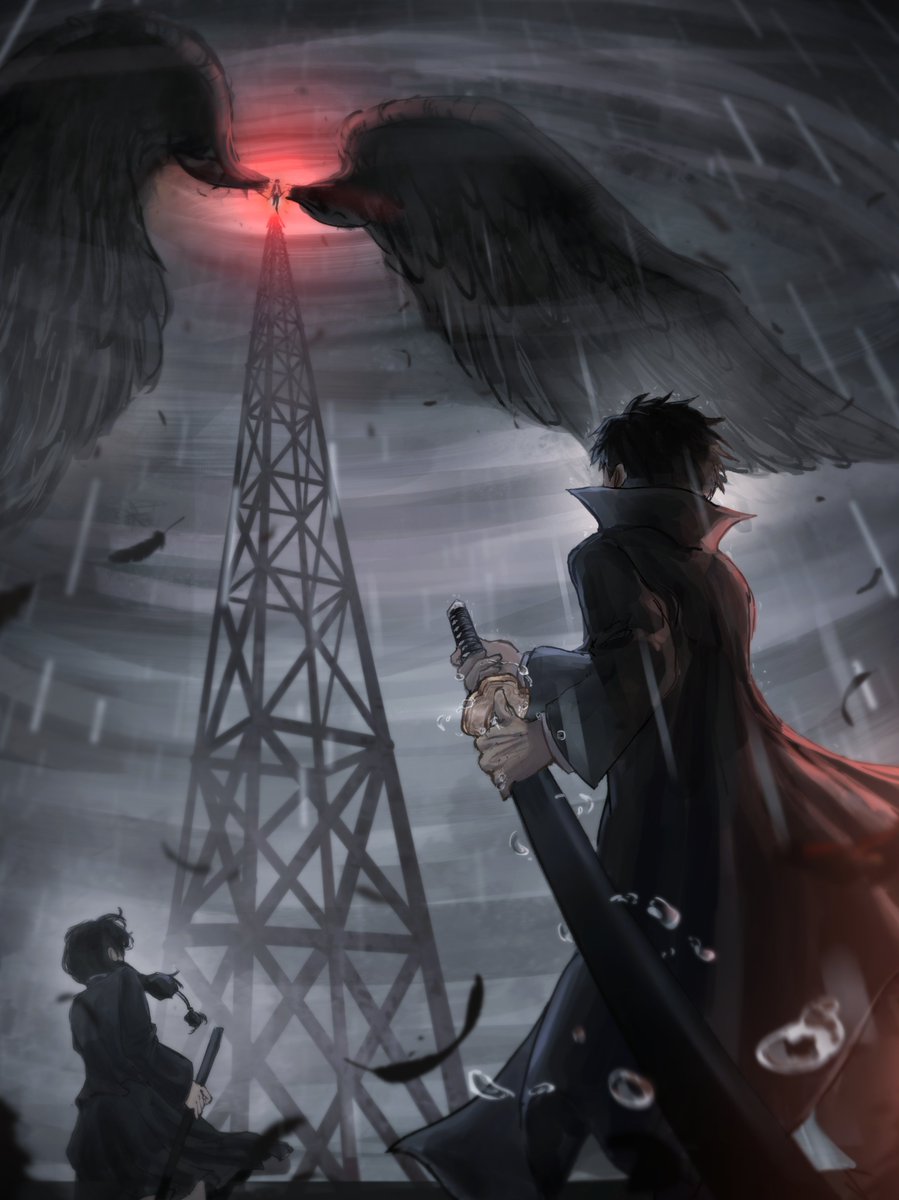 Sai_mon404's tweet image. fanart of peak 
#kagurabachi