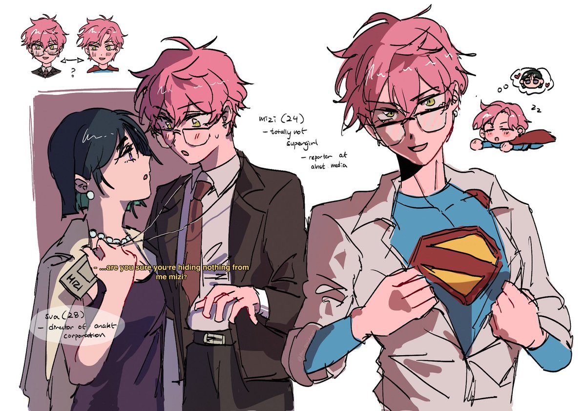 supergirl #mizisua au thingy cause there’s too much angst on my tl