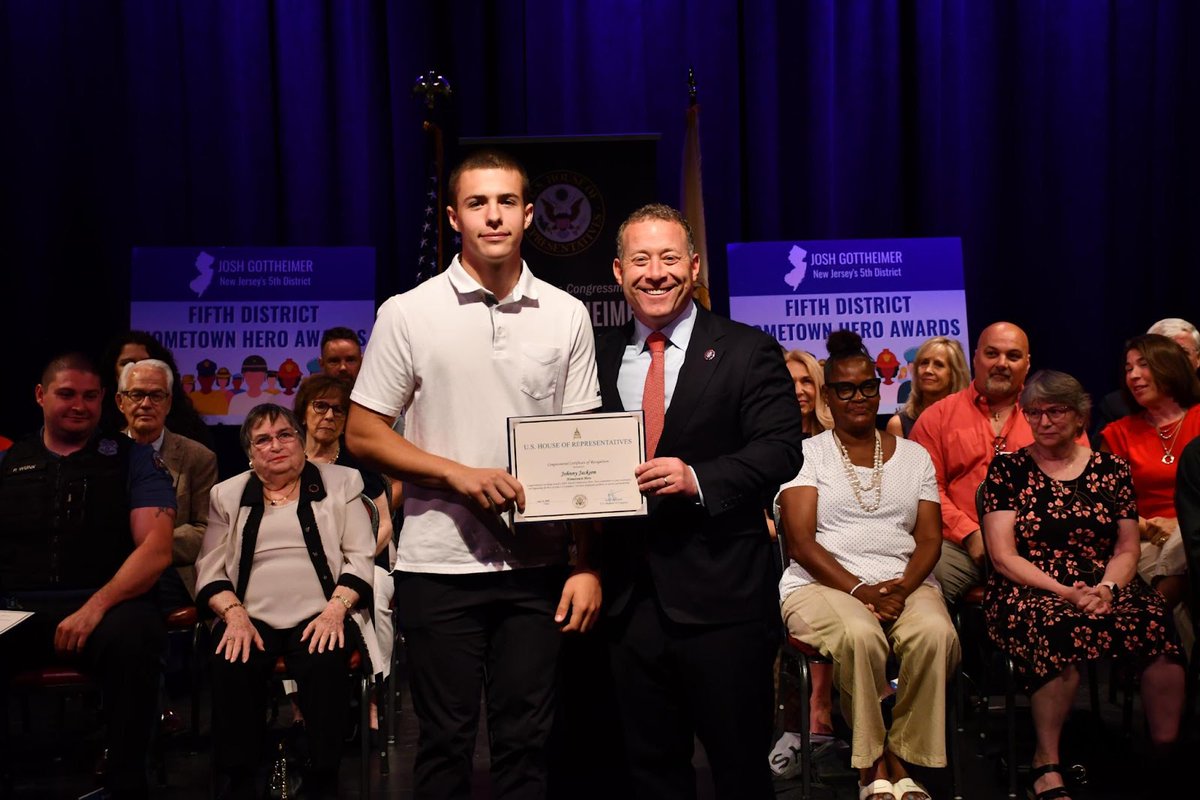 RepJoshG's tweet image. Yesterday, I honored more than 20 residents as Fifth District Hometown Heroes!
All of these Hometown Heroes have bravely stepped up to better their communities and support our neighbors in North Jersey. For that, I will always be grateful.