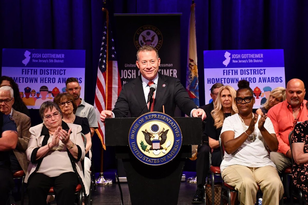 RepJoshG's tweet image. Yesterday, I honored more than 20 residents as Fifth District Hometown Heroes!
All of these Hometown Heroes have bravely stepped up to better their communities and support our neighbors in North Jersey. For that, I will always be grateful.