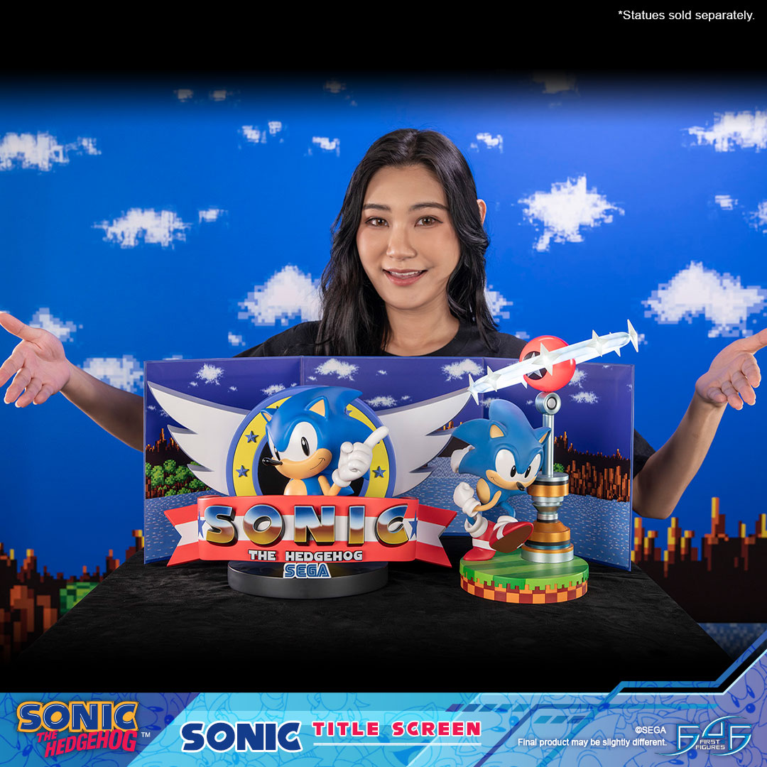 First4Figures's tweet image. SONIC TITLE SCREEN PRE-ORDERS NOW OPEN!
Sonic, meet Sonic! Our Sonic Title Screen and Sonic 11'' PVC statues make an awesome display together!
Pre-orders for our Sonic The Hedgehog - Sonic Title Screen statue are NOW OPEN! Take advantage of our EARLY BIRD OFFER by placing your…