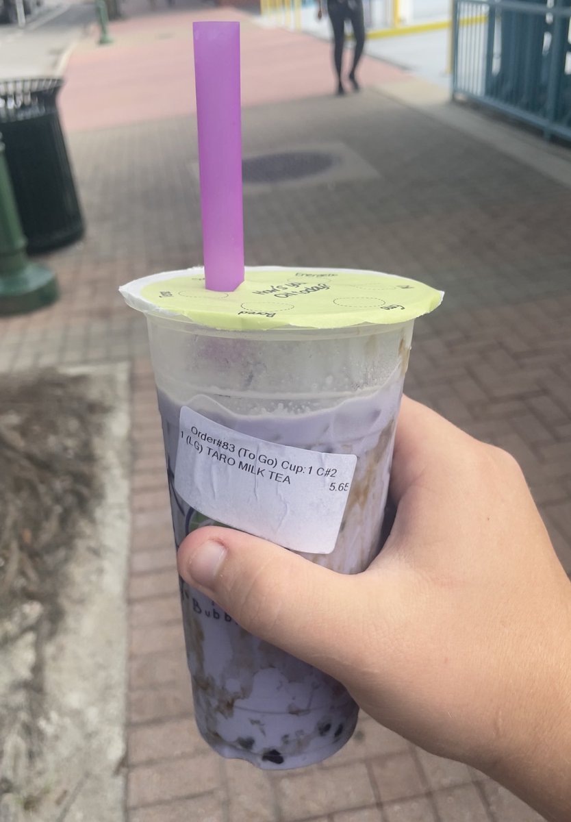 It’s the little things in life, like having Taro Boba for the first time in like 2-3 years.

…I blame Bra and Wah.