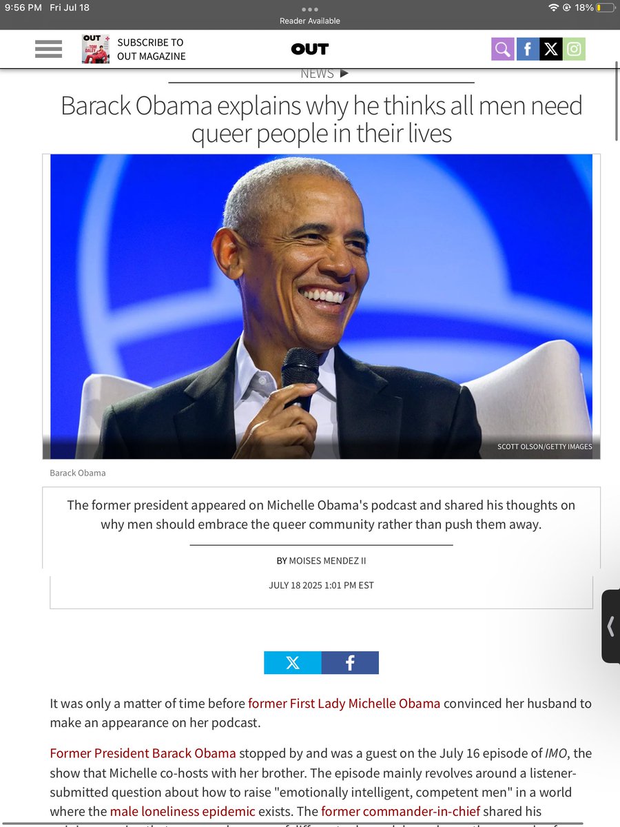 JakoraH's tweet image. HOMOBAMA #OBAMA ๐คฆโโ๏ธ๐ณ๏ธโ๐