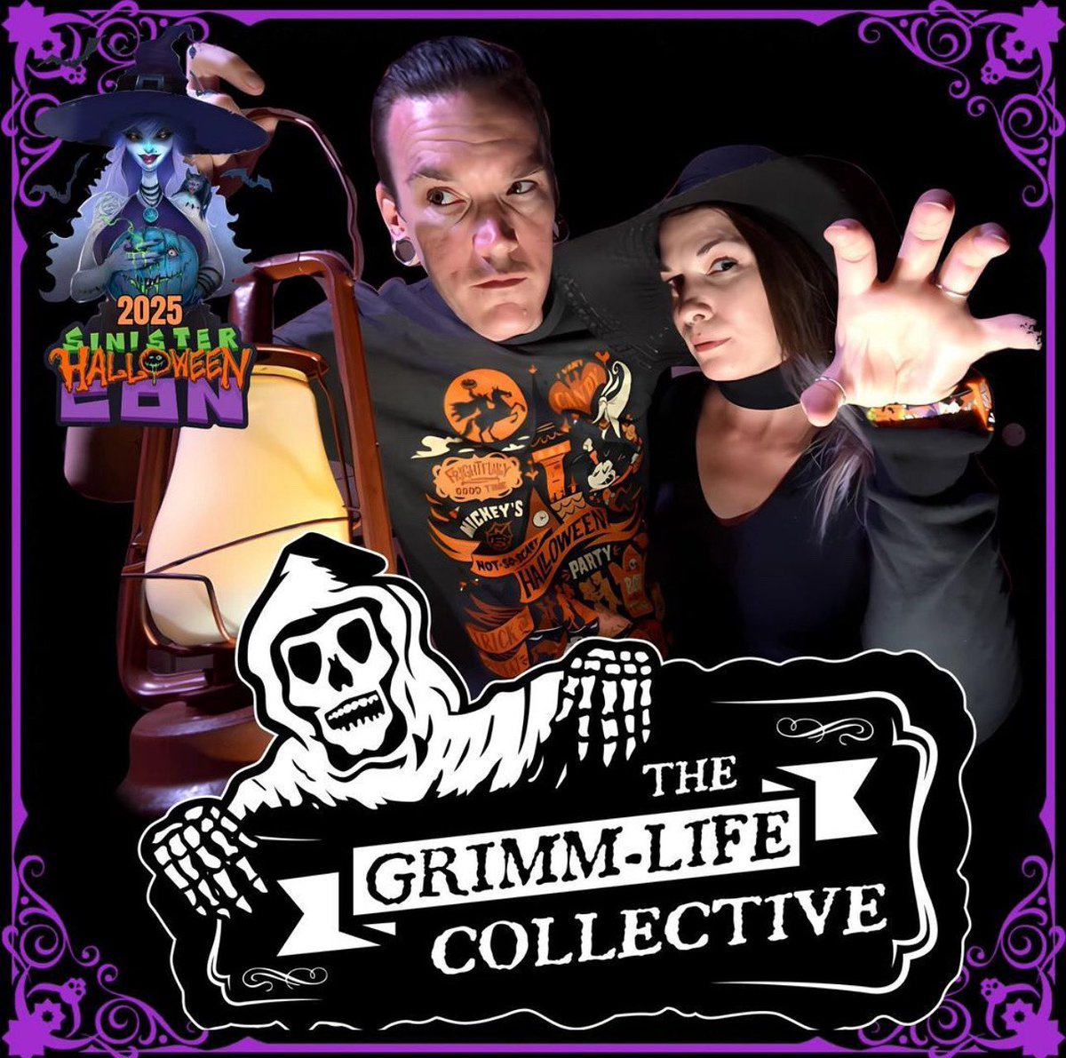 grimmlife's tweet image. Attention Sacramento, CA…we will be at Sinister Halloween Con on October 18 & 19, 2025. Be there or be…Coffin Shaped ⚰️.
.
Tickets and info here sinistercreaturecon.com