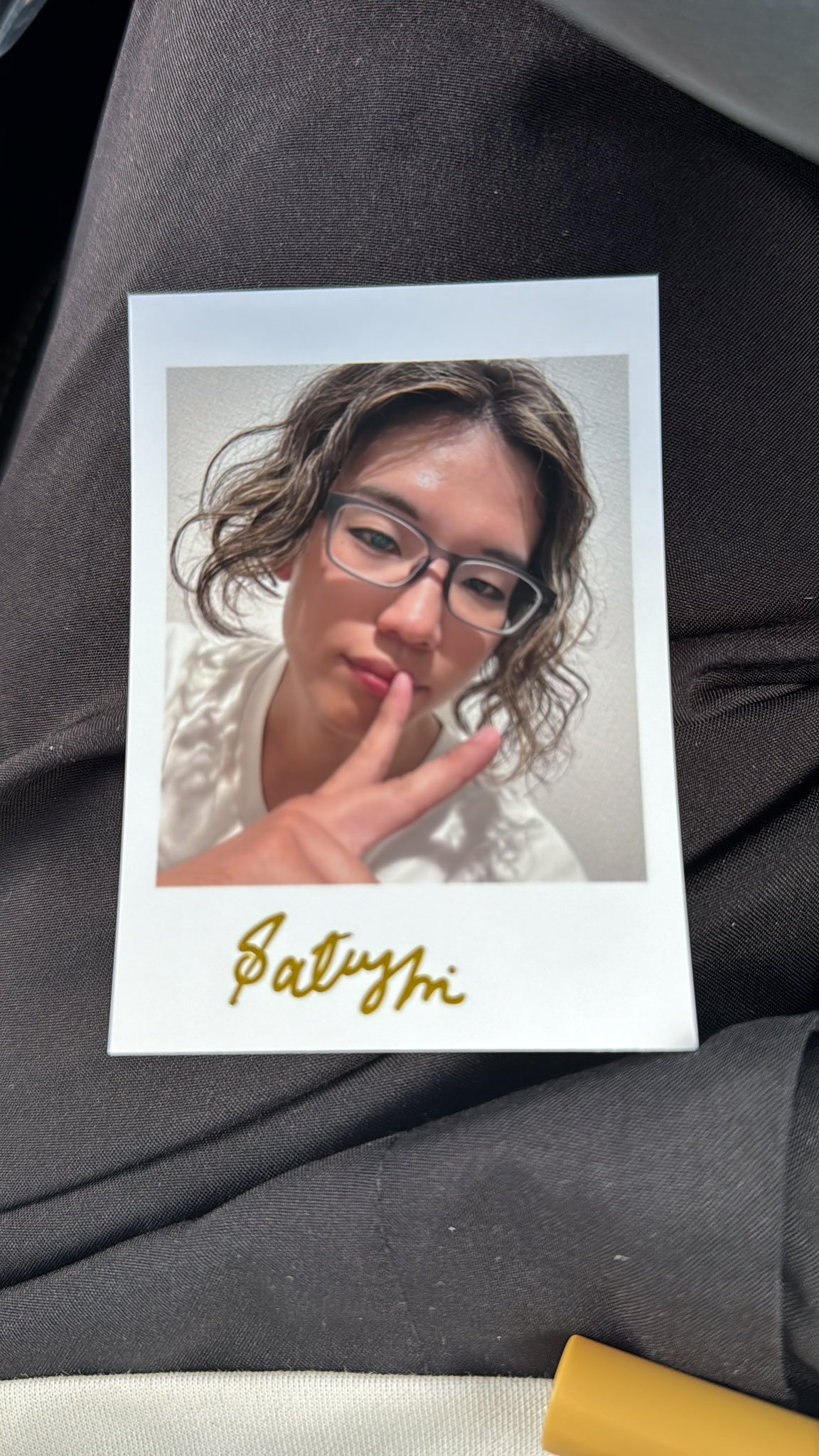 く*読様 リノ 直筆サイン入り インスタント写真 エコパ dominATE チェ 中野たむ 直筆サイン入り チェキ(P-6) – 闘道館