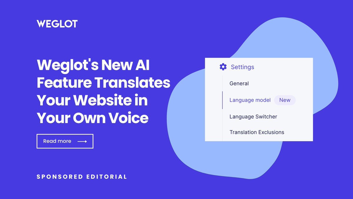 therepositorywp's tweet image. We explored Weglot's new AI Language Model and how it gives you control over translation quality. Here's what it looks like to train an AI to match your brand tone.
📸 Screenshots + walk-through: therepository.email/weglots-new-ai…
#sponsorededitorial #ad