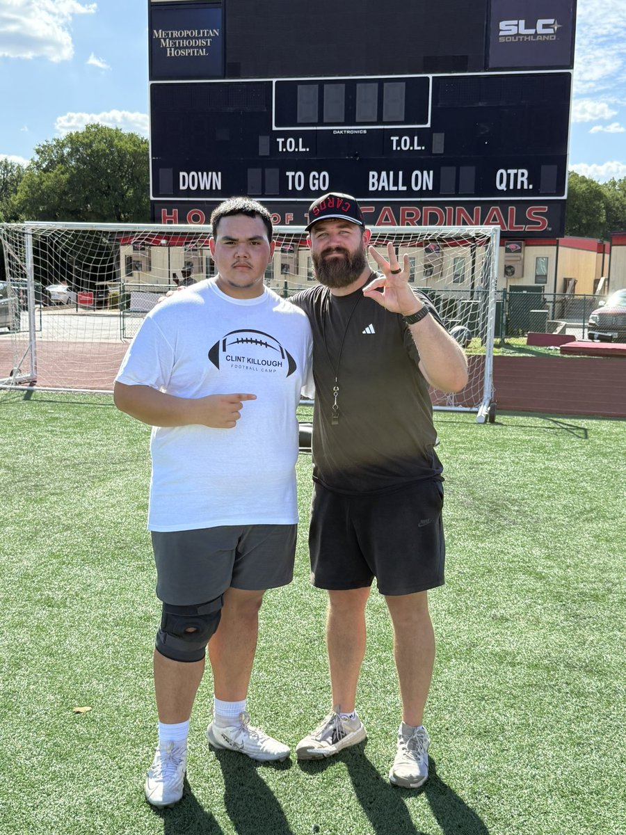 Noah (@noah_gonzales08) on Twitter photo I really had a lot of fun today getting better at UIW football camp today
Thank you <a href="/ShaneCreamer/">Shane Creamer</a> for helping me out!
<a href="/CoachQuinters/">Coach PJ Quinters</a> <a href="/RecruitVEHS/">RecruitTheTitans</a> I really had a lot of fun today getting better at UIW football camp today
Thank you <a href="/ShaneCreamer/">Shane Creamer</a> for helping me out!
<a href="/CoachQuinters/">Coach PJ Quinters</a> <a href="/RecruitVEHS/">RecruitTheTitans</a>