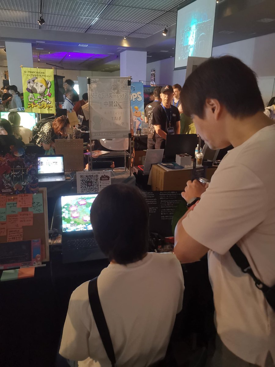 hellheartbreak's tweet image. \ Day 2 of @BitSummitJP /
京都みやこめっせ、 1階展示会場のD52で待っています!
#BitSummit13th #BitSummit #hellheartbreaker