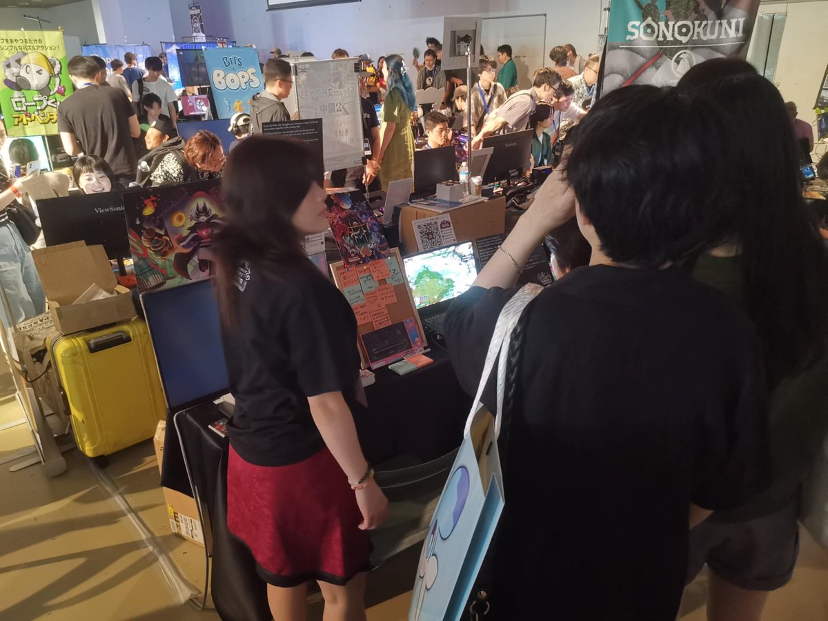 hellheartbreak's tweet image. \ Day 2 of @BitSummitJP /
京都みやこめっせ、 1階展示会場のD52で待っています!
#BitSummit13th #BitSummit #hellheartbreaker