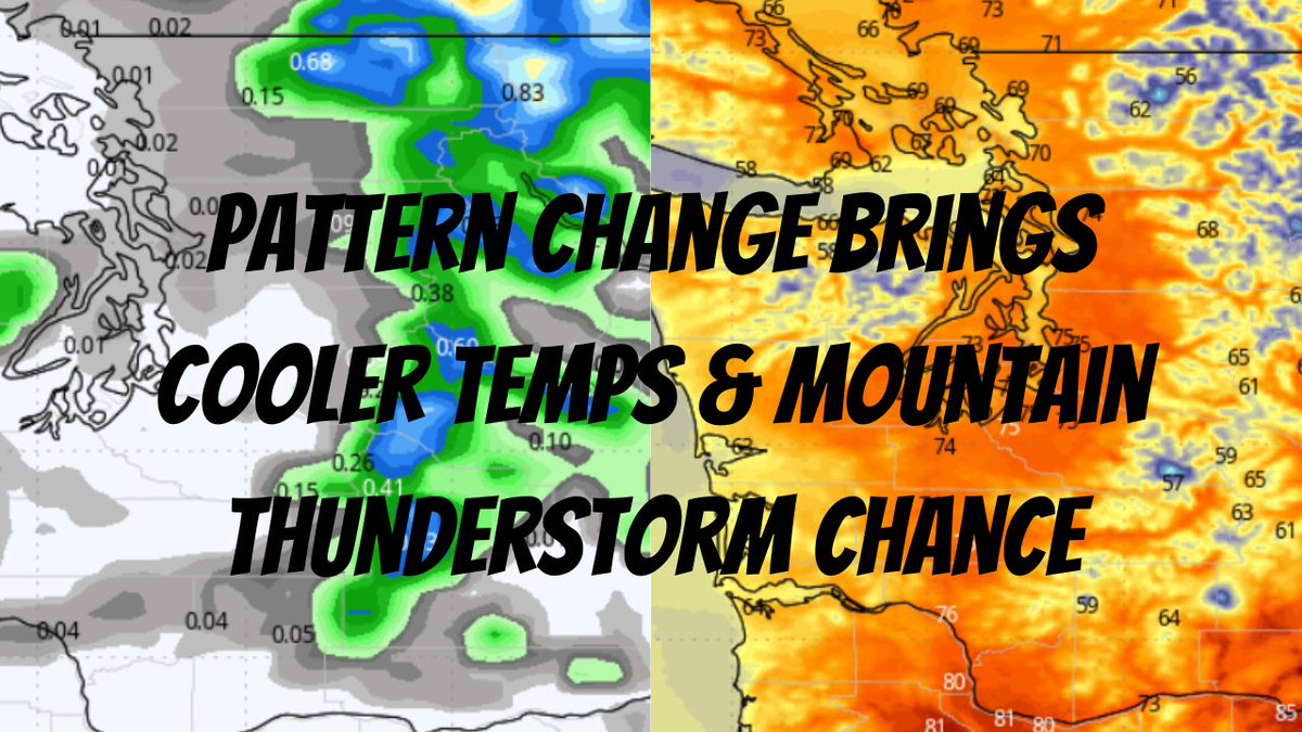 The_Weatherman2's tweet image. Pattern Change Brings Cooler Temps & Mountain Thunderstorm Chance
#wawx
youtu.be/pNrG7iAAT00
