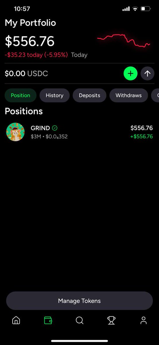 delbrok0's tweet image. Got my $Grind @GrindTheCoin allocation for holding a bunch of frogs @ThePlagueNFT .
Watch me ride it to 0 or 50K $.
@Pons_ETH and Luca are making meme coins fun again and I'm here for it. Utility beats exit liquidity. 🤜🤛
If you're a grinder, joins us.…