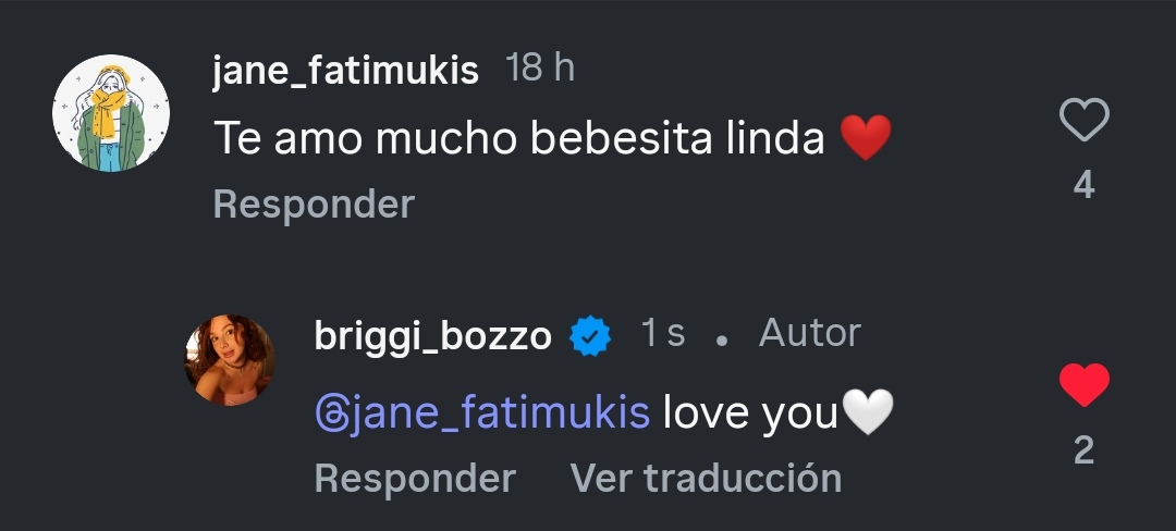 jan_fatimukis's tweet photo. Yo ya gané en la vida porque @briggi_bozzooo me puso que me ama 🥹🥰🫶💖😭

Ella tiene el corazón más bonito del mundo 💕

#BriggitteBozzo #TeamBriggitte https://t.co/KwNmBzhdl0