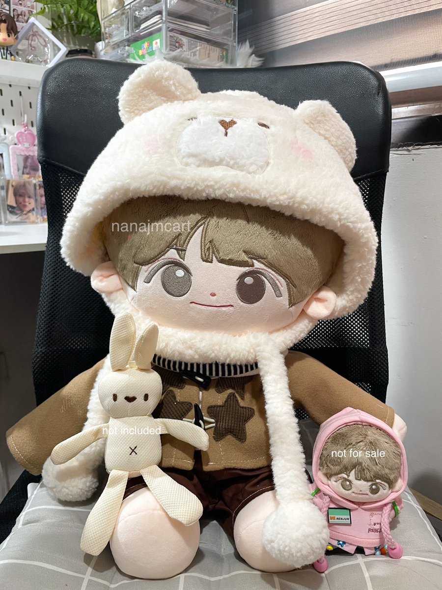 🛒 wts ¦ lfb ¦ ph
꒰ #bentablesnielha ꒱ 

[ON HAND]
✷𓂃 bunbunren 40 cm doll
                   ↳ ₱1,950 

— 4 pcs clothes + hat included
— PAYO (prio) or 50% dp, rembal within 3 weeks (negotiable)
— in good condition, almost new. never went out. x sensitive

dm to claim!