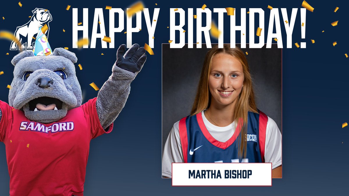 SamfordWBB's tweet image. Happy Birthday Martha Bishopโผ๏ธ๐
#AllForSAMford