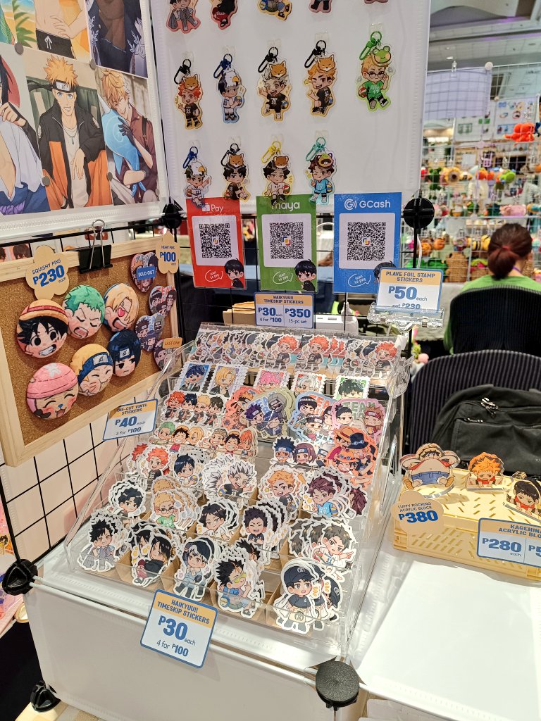 done setting up! i'm here at Table FB04~

#ACX2025