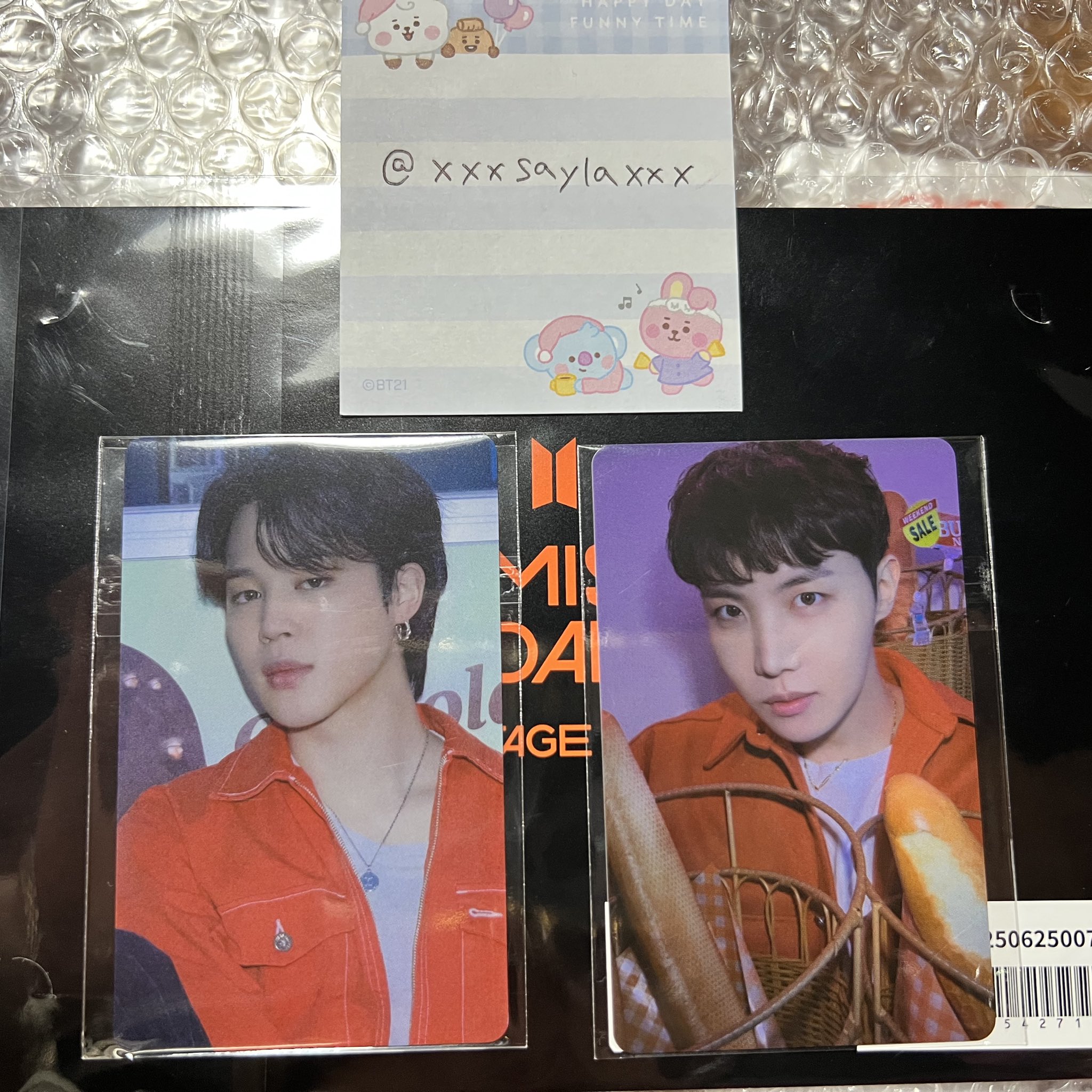 BTS lys ジミン　ラッキーイベント　lucky event 　トレカ ⛄️🐰チョン星来¨̮ (∵) 🐨세이라🍥 on X: 