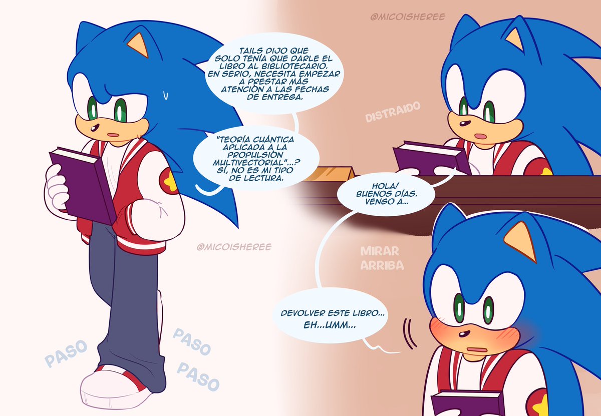 Micoisheretoo's tweet image. The Ark Library! Sonadow Library AU pt.1???
ENG🔛ESP
#sonadow #shadonic