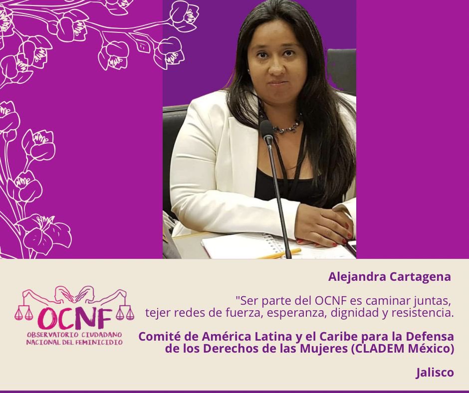 #OCNF18aniversario📢Conoce la labor del Observatorio Ciudadano Nacional del Feminicidio (OCNF), #dona y contribuye a su fortalecimiento 👉gofundme.com/f/luchando-por…