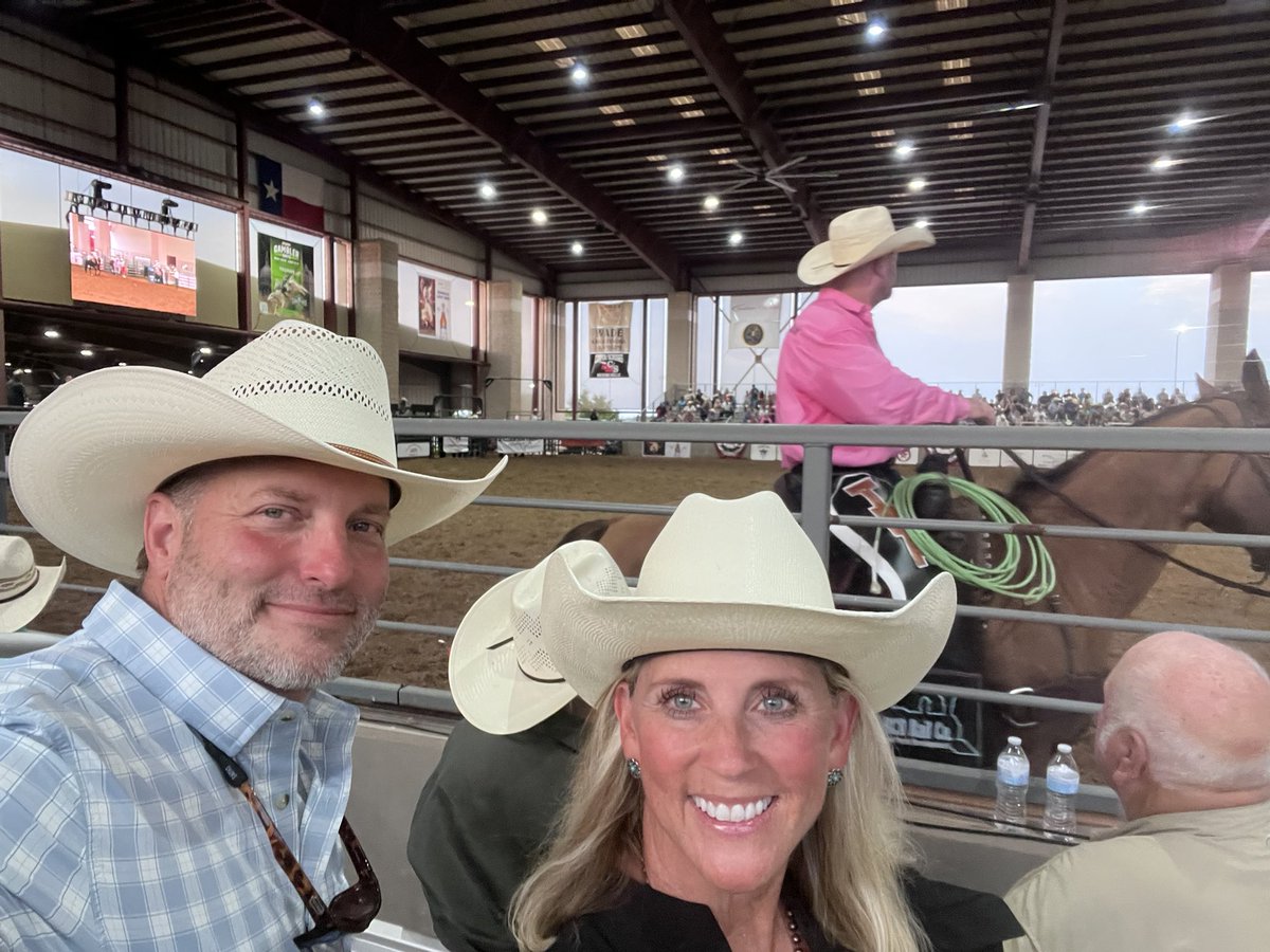 S_Snell's tweet image. Went to the Rodeo and found a Cowgirl! @taylor_rodeo Thanks for the hospitality.