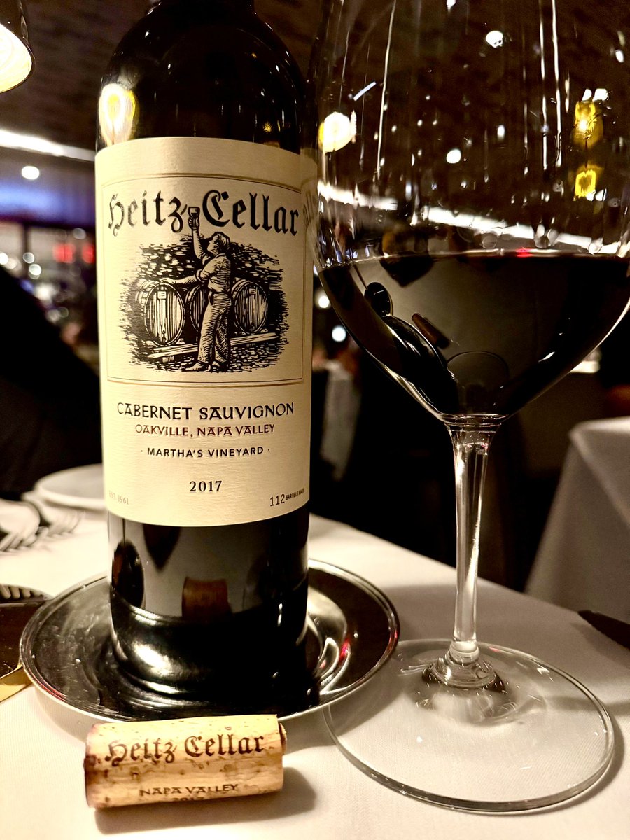 Mint and eucalyptus... Martha's Vineyard is always a special wine. Such a unique and beautiful expression of Oakville Cabernet Sauvignon. 

*Added bonus: not $8,000