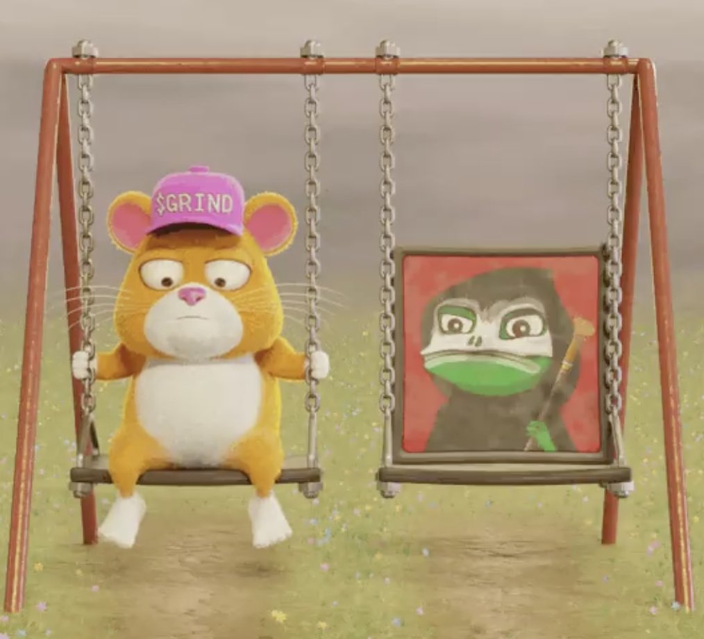 delbrok0's tweet image. Got my $Grind @GrindTheCoin allocation for holding a bunch of frogs @ThePlagueNFT .
Watch me ride it to 0 or 50K $.
@Pons_ETH and Luca are making meme coins fun again and I'm here for it. Utility beats exit liquidity. 🤜🤛
If you're a grinder, joins us.…
