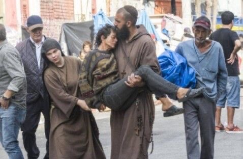 catholicashlyn's tweet image. “They will answer, ‘Lord, when did we see you hungry or thirsty or a stranger or needing clothes or sick or in prison, and did not help you?’ He will reply, ‘Truly I tell you, whatever you did not do for one of the least of these, you did not do for me.’” Matthew 25:44-45