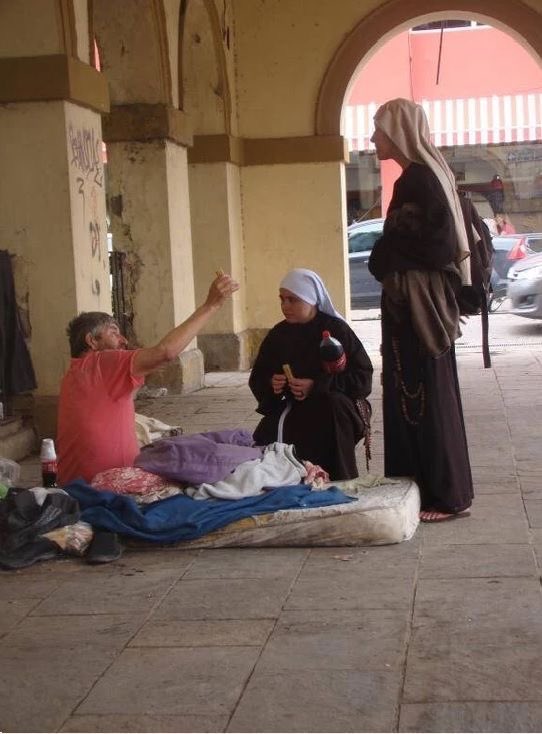 catholicashlyn's tweet image. “They will answer, ‘Lord, when did we see you hungry or thirsty or a stranger or needing clothes or sick or in prison, and did not help you?’ He will reply, ‘Truly I tell you, whatever you did not do for one of the least of these, you did not do for me.’” Matthew 25:44-45