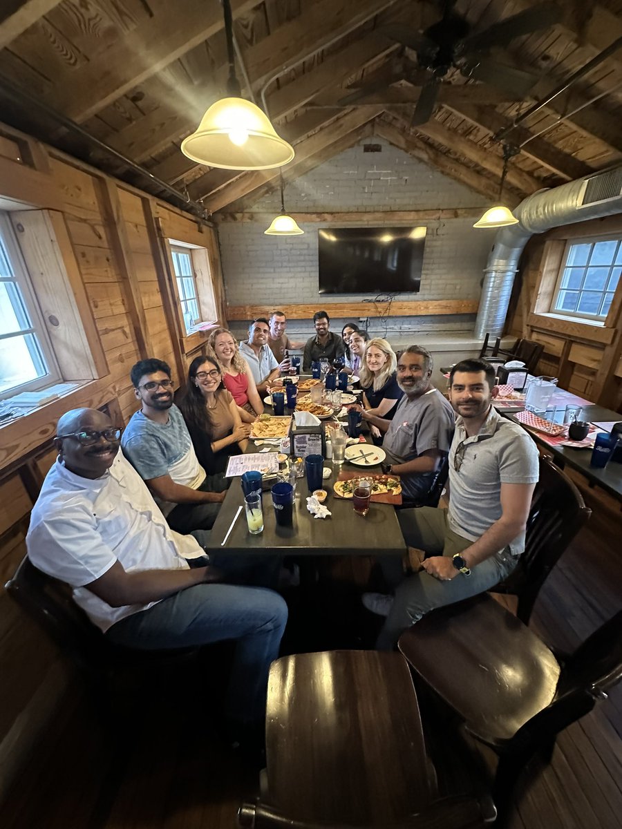 Welcoming the new class with dinner—graciously hosted by our very own Dr. Pradeep. Grateful for the mentorship and memories!
<a href="/megaoses/">Osejie Oriaifo MD MSc 🫀</a> <a href="/SamiHam43582756/">Sami Hammami, MD</a> <a href="/MeghanaVall/">Meghana Vallabhaneni</a> <a href="/andreeastan2000/">ANDREEA STAN</a> <a href="/chigurupatiHD/">Himaja Dutt Chigurupati, MD</a> <a href="/AlirezaGhajarMD/">Alireza Ghajar (Ali)</a>