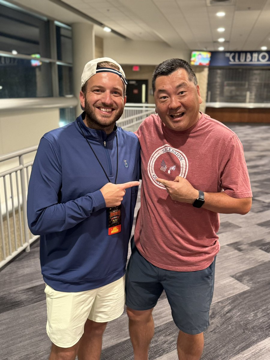 johnkim's tweet image. Always awesome to see my boy @HashtagChad and @DudePerfect. What a show. Eardrums will never recover.