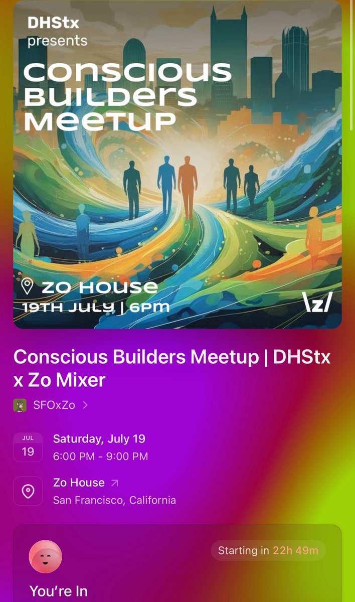 I’ve never been to any crypto related event before, this will be the first of many 

I’m a simple Gorbagio exploring this crypto world. 

I’ll be at <a href="/SFOxZo/">Zo House SF</a> tomorrow to check out the vibes and the culture 🫡