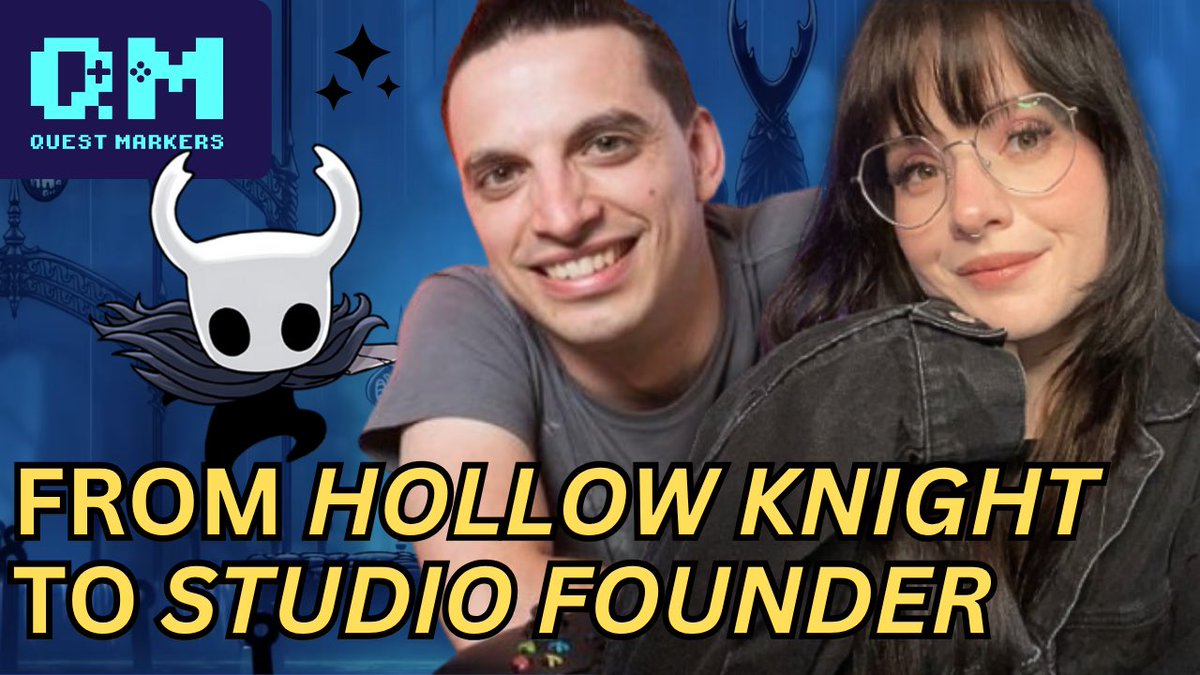 questmarkerspod's tweet image. Hollow Knight's Technical Director turned @Ember_League studio founder @DavidKaziDev will be joining @marinahascoffee next week to talk all things game development!
📅 Thursday, July 24 @ 6pm PDT / Friday, July 25 @ 10:30am ACST
🔗 Join us live!: twitch.tv/marinahascoffee