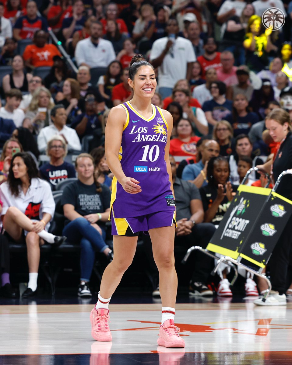 Friday night fun. #WNBAAllStar
