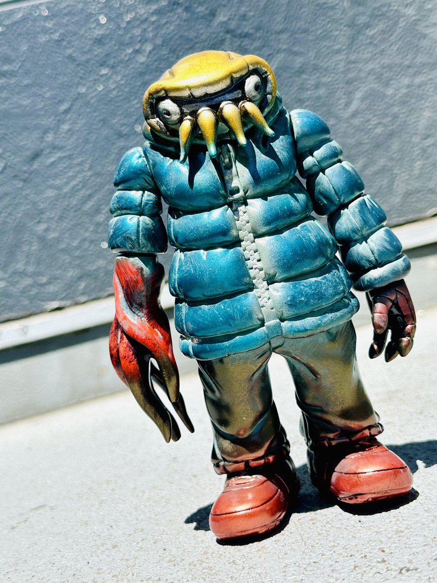 _zector's tweet image. 先週oneupさんへお伺いしたところゲリラで後藤彩色所さんのクトゥルフオイドを見つけお迎えさせていただきました🙇♂️
素敵な作品ありがとうございました!!!!
#oneuptoy