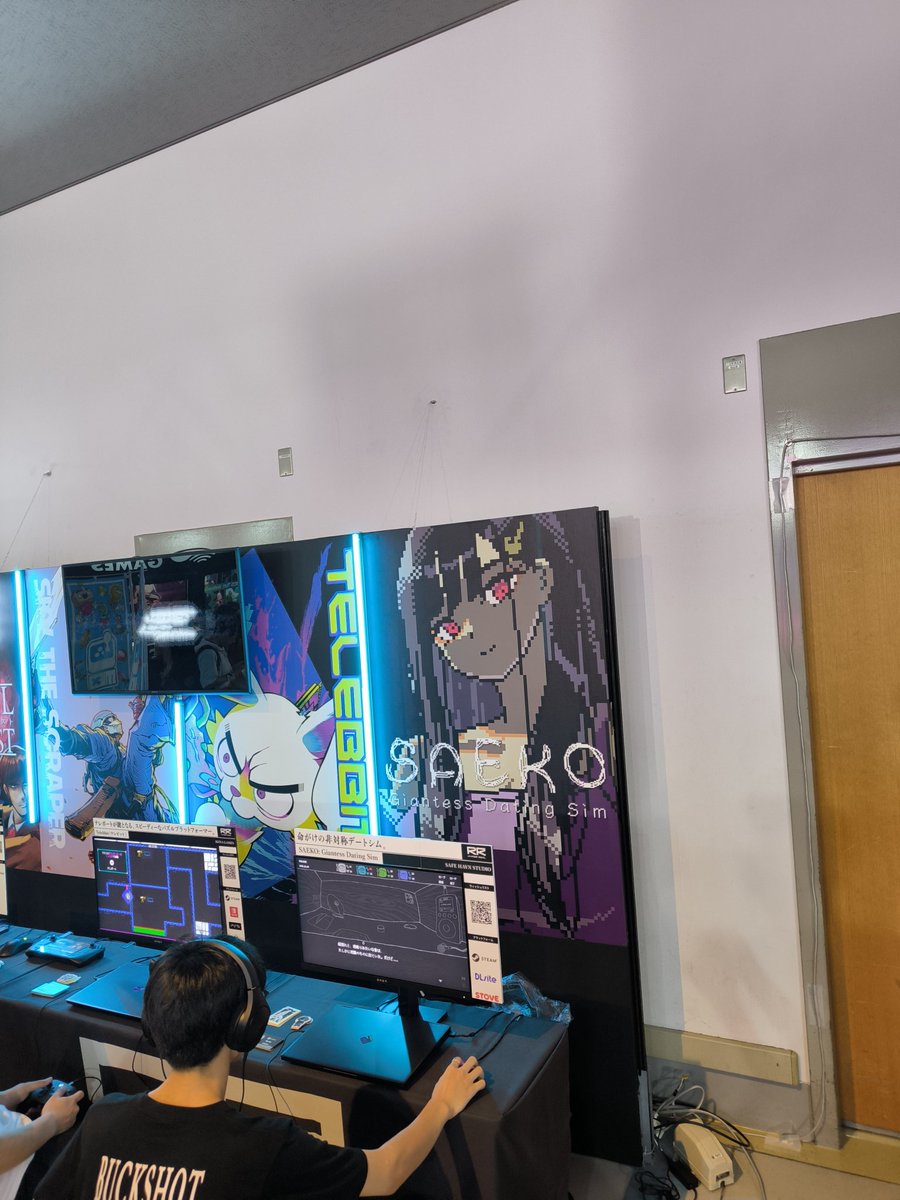 Bitsummit本日から一般日です。シールの配布も引き続き実施中！よろしくお願いします💪