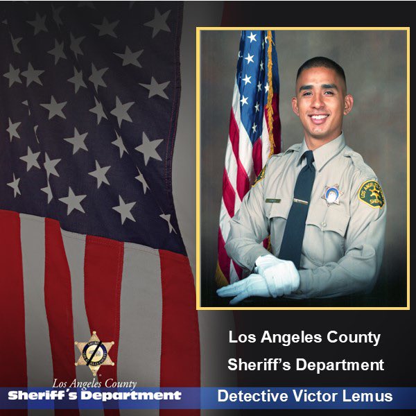 LASDHQ's tweet image. With profound sadness and heavy hearts, the LASD announces the passing of three of our dedicated detectives: Detective Joshua Kelley-Eklund, Detective Victor Lemus, and Detective William Osborn who were all assigned to Special Enforcement Bureau’s Arson Explosives Detail.…