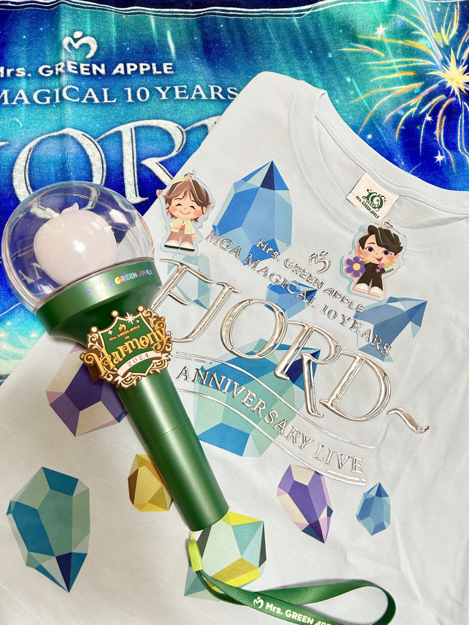 新品未使用☆MGA MAGICAL 10 YEARS Tシャツ ホワイト M MGA MAGICAL 10 YEARS ANNIVERSARY LIVE 〜FJORD〜 GOODS – Mrs