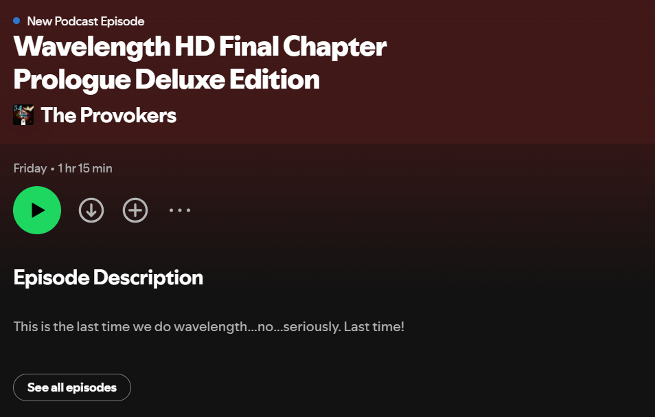 This is the last time. No more...seriously. You've had enough...
