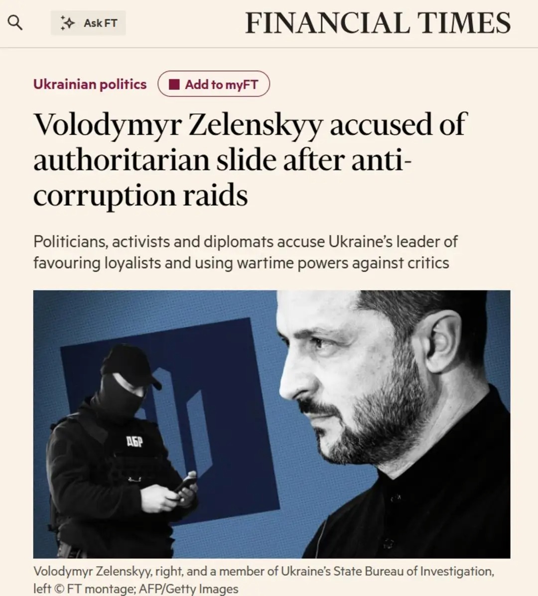 Washington seems to have reached the conclusion that Zelensky must go to end the war