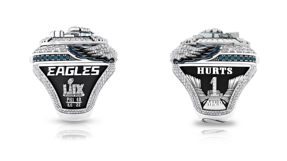 OscarBudejen's tweet image. EAGLES SUPERBOWL LIX RING 🦅🏆
#FlyEaglesFly (via @Eagles)