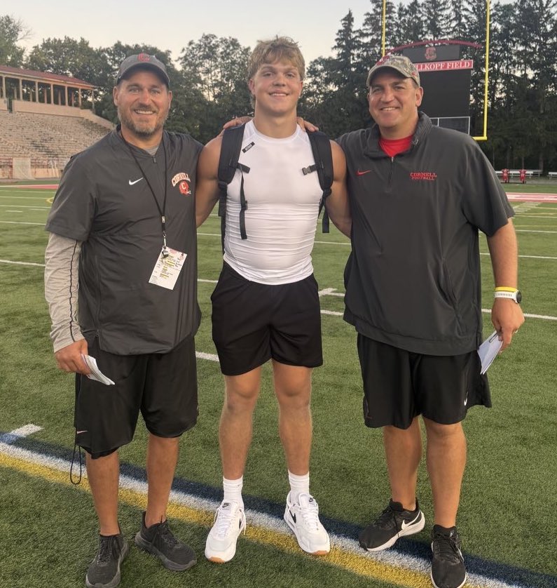 Nolan Ogburn (@nolan_ogburn) on Twitter photo Great day at Cornell! Amazing things happening on campus & for Big Red Football! Thanks <a href="/JaredBackus1/">Jared Backus</a> and <a href="/CoachJDittman58/">Jeff Dittman</a> for everything!
<a href="/BigRed_Football/">Cornell Football</a> <a href="/Cornell/">Cornell University</a> <a href="/DanSwanstrom/">Dan Swanstrom</a> Great day at Cornell! Amazing things happening on campus & for Big Red Football! Thanks <a href="/JaredBackus1/">Jared Backus</a> and <a href="/CoachJDittman58/">Jeff Dittman</a> for everything!
<a href="/BigRed_Football/">Cornell Football</a> <a href="/Cornell/">Cornell University</a> <a href="/DanSwanstrom/">Dan Swanstrom</a>